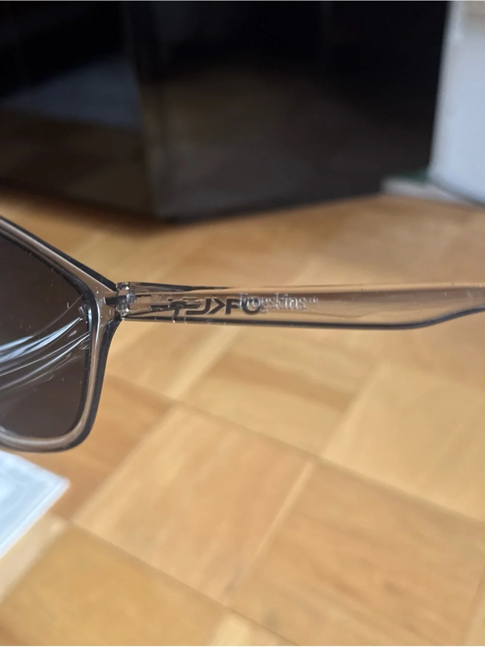 Oakley FROGSKINS Sunglasses Clear Smoke Grey OO9013-05 - 55[]17-133